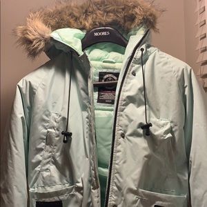 Mint Puffy Jacket